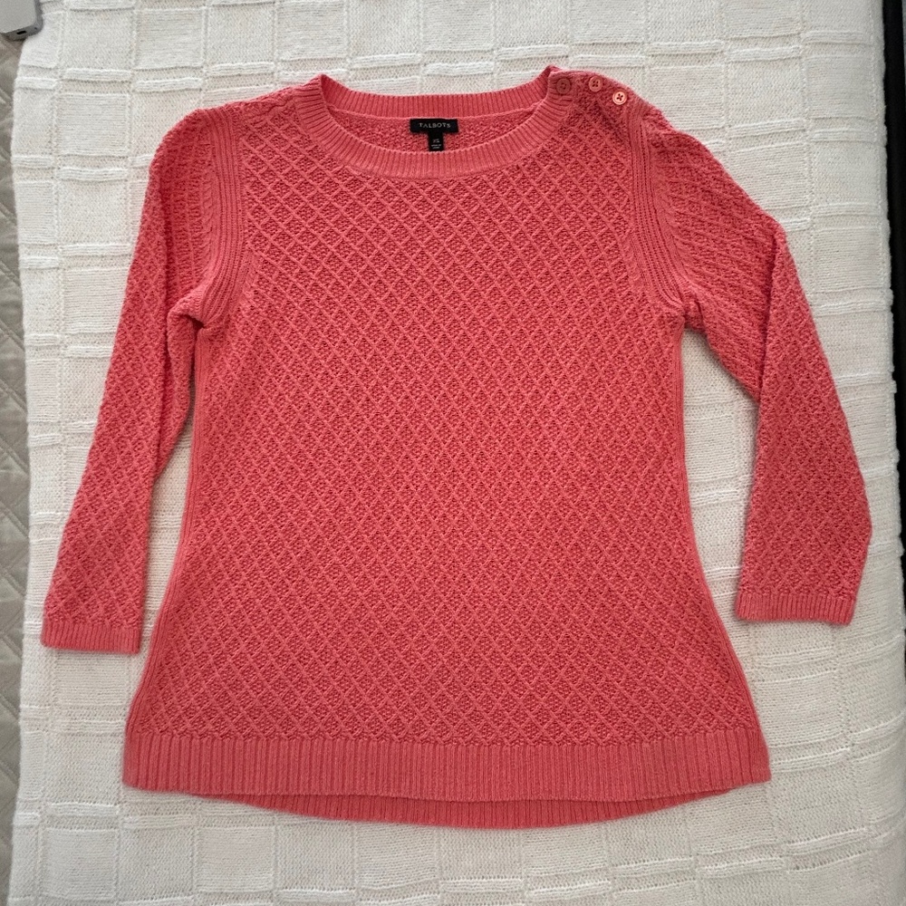 3/4 length Cotton Sweater